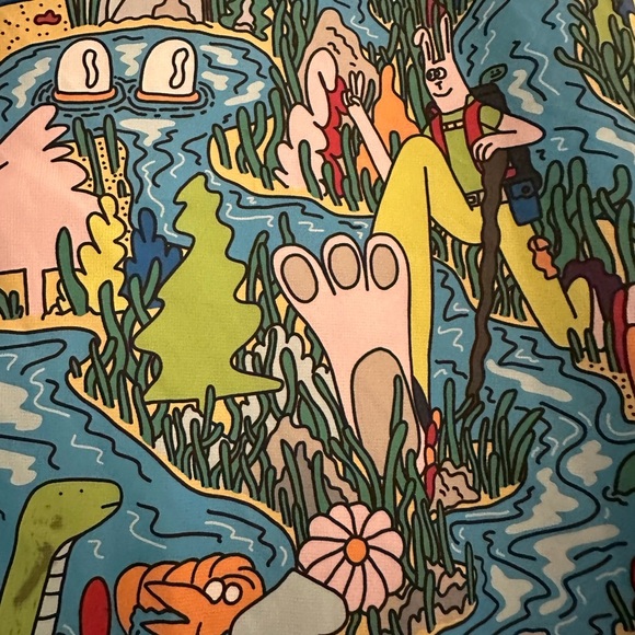 Bonobos Fielder Lightweight Anorak Pullover Jacket Windbreaker Skater Gorpcore - Picture 3 of 15